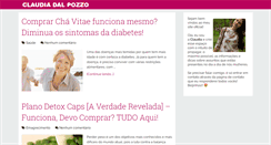 Desktop Screenshot of claudiadalpozzo.com.br