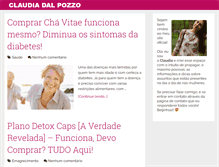 Tablet Screenshot of claudiadalpozzo.com.br